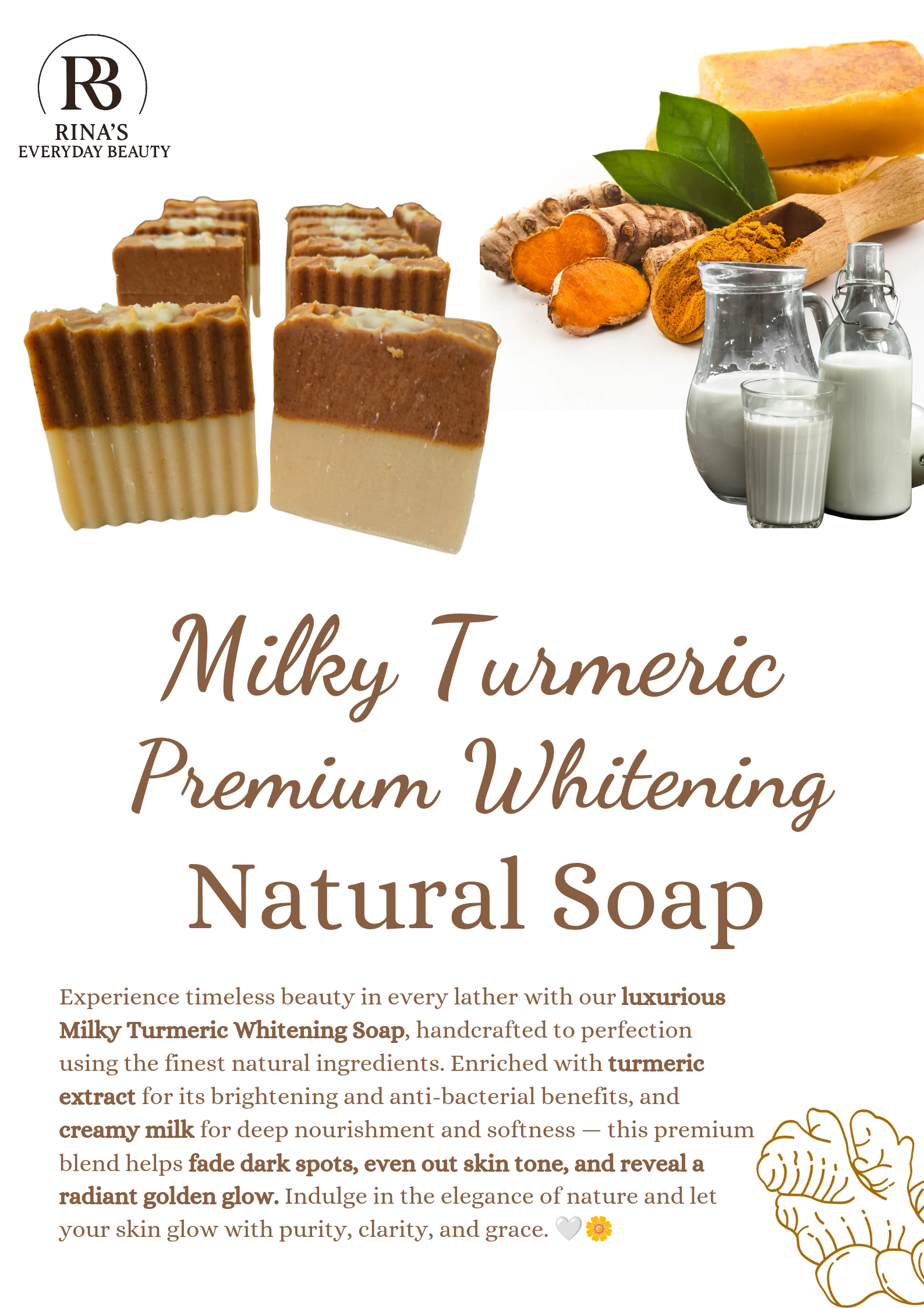 Milky Turmeric Premium Whitening