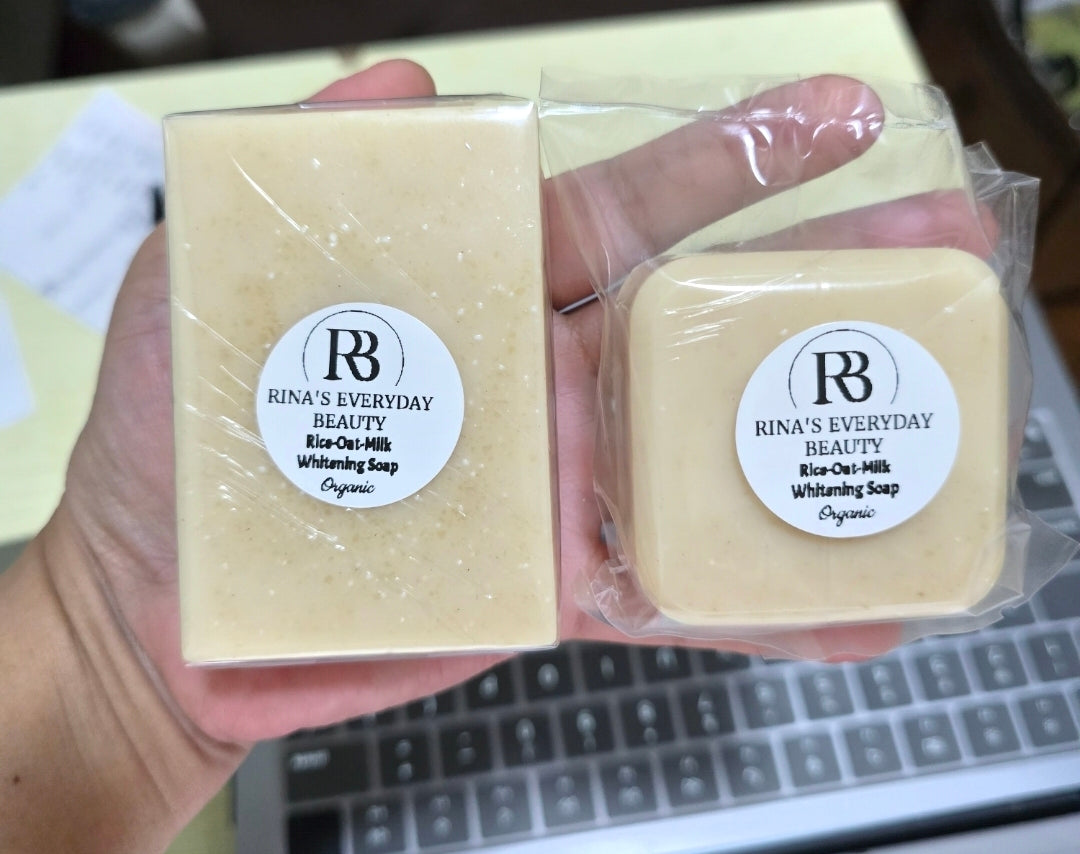 Rice Oat Milk Whitening Soap